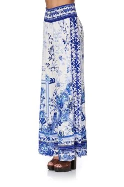 SHIRRED WAIST PANT CARDS FROM THE COAST -Vivid Couture camilla shirred pants cards from the coast 5