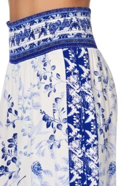 SHIRRED WAIST PANT CARDS FROM THE COAST -Vivid Couture camilla shirred pants cards from the coast 7