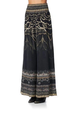 SHIRRED WAIST PANT UNDER A FULL MOON -Vivid Couture camilla shirred waist pant under a full moon 1 11fed03b 1ac9 4091 9371 73f8f5ca6f23