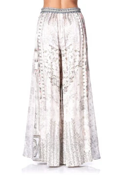 SOFT PANT WITH GODETS CRYSTAL CASTLE -Vivid Couture camilla soft pant with godets crystal castle 7