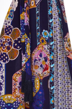 HIGH WAISTED TROUSER W/GODET STAR GAZER 24 HIGH WAISTED TROUSER W/GODET STAR GAZER -Vivid Couture camilla star gazer high waisted trouser w godet 6