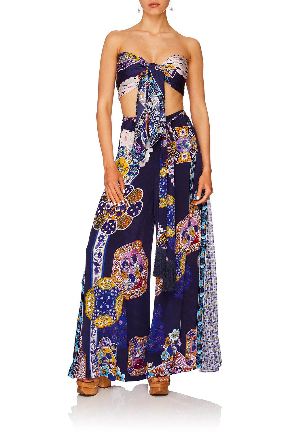 HIGH WAISTED TROUSER W/GODET STAR GAZER 9 HIGH WAISTED TROUSER W/GODET STAR GAZER - Image 7