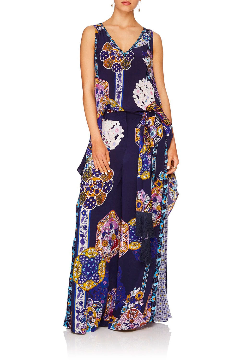 HIGH WAISTED TROUSER W/GODET STAR GAZER 8 HIGH WAISTED TROUSER W/GODET STAR GAZER - Image 6