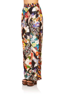 PANTS WITH SIDE SPLIT STAR GIRL -Vivid Couture camilla star girl pants w side split 2 638615bf bcb9 4015 8d9d 5939bf6aafd5