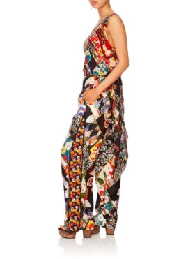 PANTS WITH SIDE SPLIT STAR GIRL -Vivid Couture camilla star girl pants w side split 7 c6a8fef0 1591 4366 9874 07bd8ac47d5c