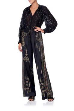 DRAWSTRING PANT WITH SIDE PANEL WE THE FREE -Vivid Couture camilla trouser we the free 1 6cedf195 316e 40b9 b529 bf3ff1fbb4db