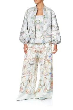 LOUNGE TROUSER WITH CUFFS VERSAILLES SKY -Vivid Couture camilla versailles sky styling 1 c2ec91e1 295c 492f b16e 7e9f05a35cb4