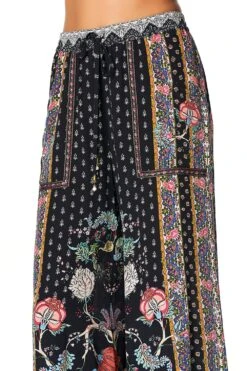 WIDE LEG DRAWSTRING WAIST PANT HAUTE PROVINCIAL -Vivid Couture camilla wide leg drawstring waist pant haute provincial 7