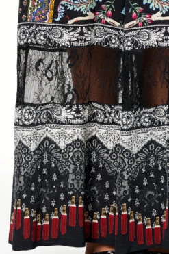 WIDE LEG DRAWSTRING WAIST PANT HAUTE PROVINCIAL -Vivid Couture camilla wide leg drawstring waist pant haute provincial 8