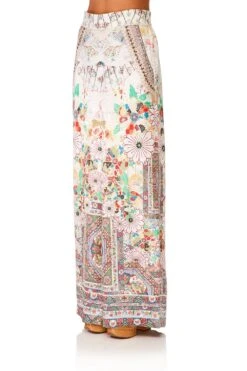 WIDE LEG PANT WITH CUFFS TIME AFTER TIME -Vivid Couture camilla wide leg pant w cuffs time after time 2