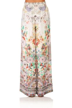 WIDE LEG PANT WITH CUFFS TIME AFTER TIME -Vivid Couture camilla wide leg pant w cuffs time after time 3