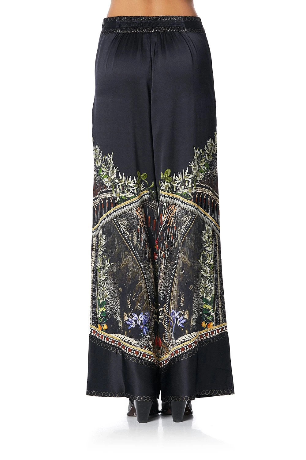 WIDE LEG PANT WITH SHAPED CUFF BOTANICAL CHRONICLES - Image 9