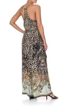 WIDE LEG TROUSER WITH FRONT POCKETS NOMADIC NYMPH -Vivid Couture camilla wide leg trouser w front pockets nomadic nymph 3