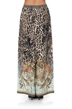 WIDE LEG TROUSER WITH FRONT POCKETS NOMADIC NYMPH -Vivid Couture camilla wide leg trouser w front pockets nomadic nymph 6