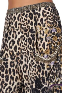 WIDE LEG TROUSER WITH FRONT POCKETS NOMADIC NYMPH -Vivid Couture camilla wide leg trouser w front pockets nomadic nymph 8