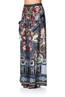 WIDE LEG TROUSER WITH FRONT POCKETS HOTEL BOHEME -Vivid Couture camilla wide leg trouser with front pockets hotel boheme 6