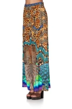 WIDE LEG TROUSER WITH FRONT POCKETS MOTHER XANADU -Vivid Couture camilla wide leg trouser with front pockets mother xandadu 5