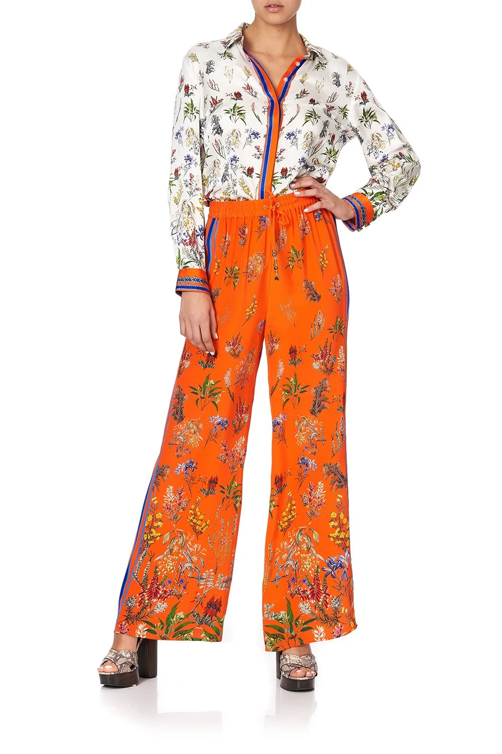 DRAWSTRING PANT WITH SIDE PANEL GONE COAST 3 DRAWSTRING PANT WITH SIDE PANEL GONE COAST