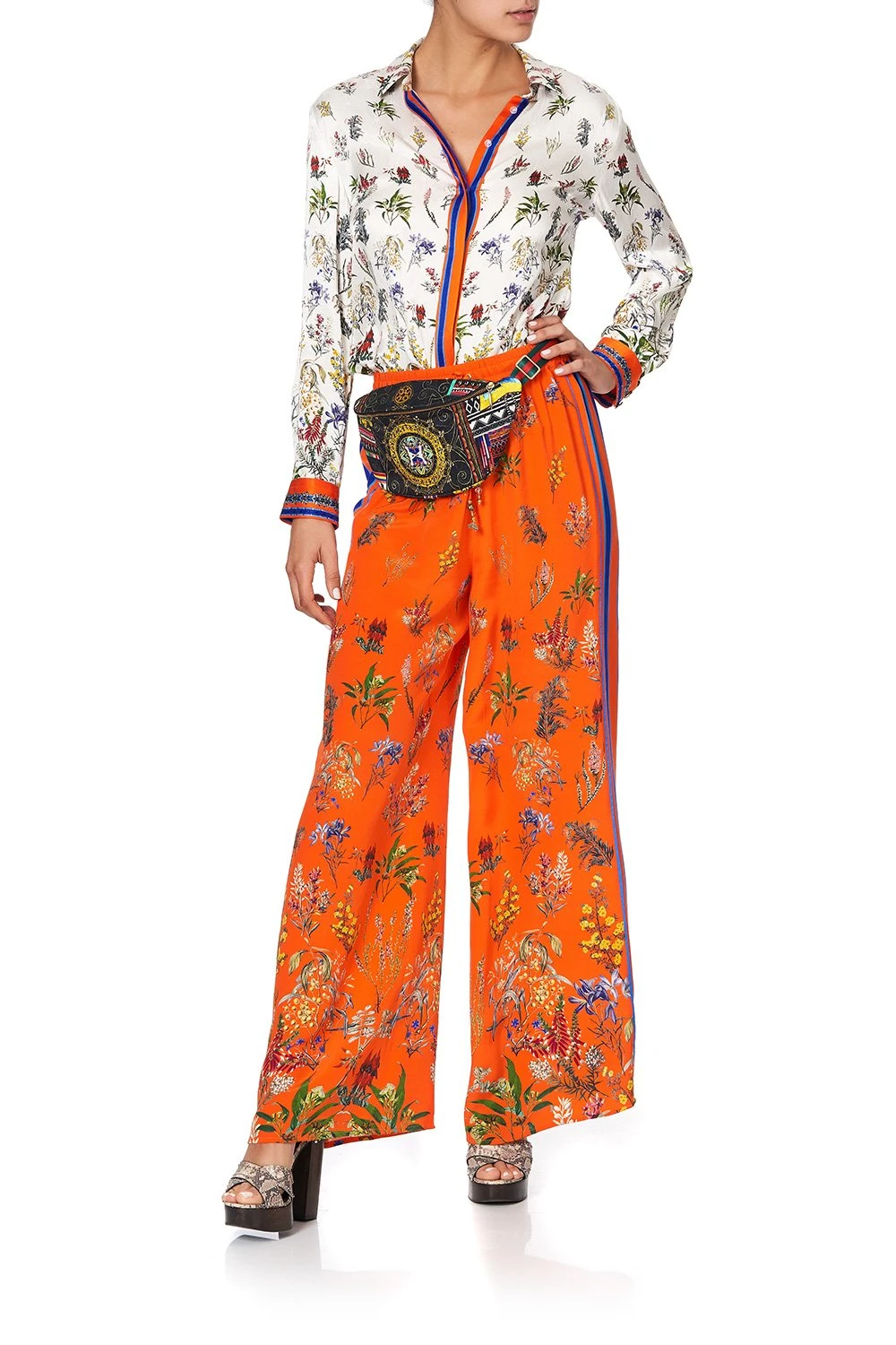 DRAWSTRING PANT WITH SIDE PANEL GONE COAST 11 DRAWSTRING PANT WITH SIDE PANEL GONE COAST - Image 9