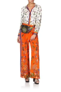 DRAWSTRING PANT WITH SIDE PANEL GONE COAST 17 DRAWSTRING PANT WITH SIDE PANEL GONE COAST -Vivid Couture drawstring pant with side panel gone coast 5