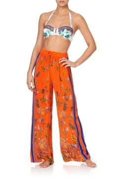 DRAWSTRING PANT WITH SIDE PANEL GONE COAST 21 DRAWSTRING PANT WITH SIDE PANEL GONE COAST -Vivid Couture extra 1