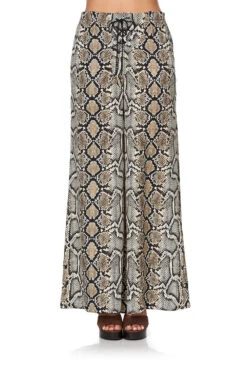 LACE UP FRONT FLARED PANT KAKADU BOO -Vivid Couture lace up front flared pant kakadu boo 4 21626392 f59f 42b4 9915 db3a8cae02c8