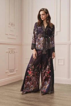 HIGH WAISTED TROUSER WITH GODET WILD FLOWER -Vivid Couture lookbook 0043 180718 CAMILLA france 11 551 copy 8cc7fbcb 6f93 4a9e bd19 5846eb964382