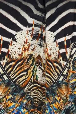 WIDE LEG TROUSER WITH FRONT POCKETS LOST PARADISE -Vivid Couture lost paradise wide leg trouser with front pockets lost paradise 8