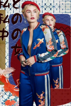 WIDE LEG TRACK PANT GEISHA GIRL -Vivid Couture poster new drop 1 180307 camilla 23 03056 1 1 53f8d092 c194 467f b8c6 9b79b6917813